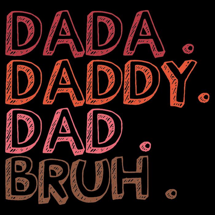 Dada Daddy Dad Bruh Funny Fatherhood Timeline Fathers Day City Backpack