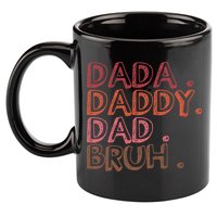 Dada Daddy Dad Bruh Funny Fatherhood Timeline Fathers Day 11oz C Handle Ceramic Mug