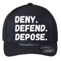 Deny Defend Depose Flexfit Unipanel Trucker Cap