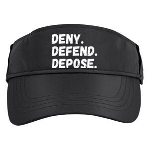 Deny Defend Depose Adult Drive Performance Visor