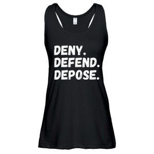 Deny Defend Depose Ladies Essential Flowy Tank