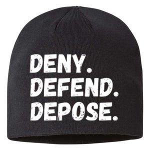 Deny Defend Depose Sustainable Beanie