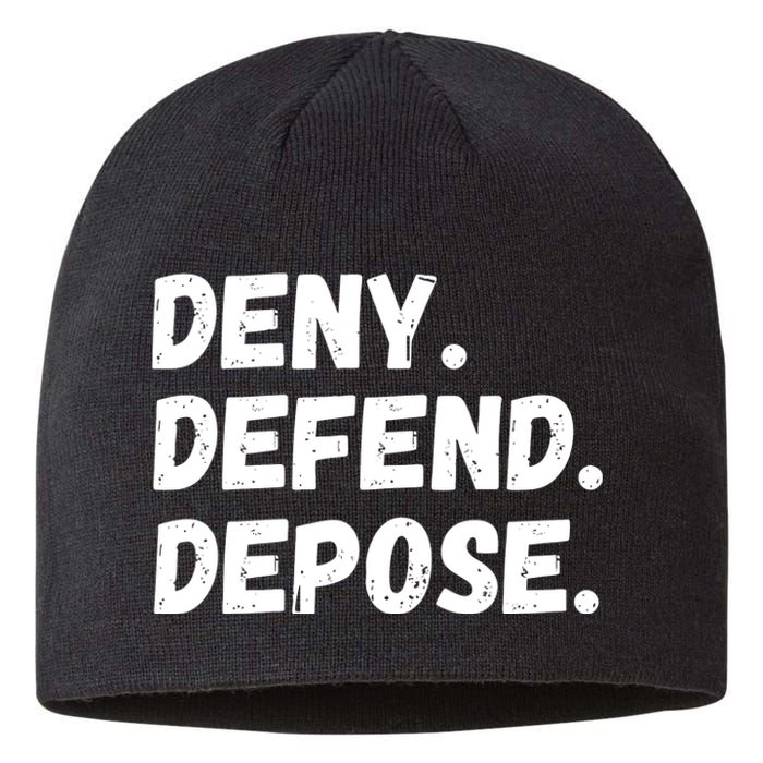 Deny Defend Depose Sustainable Beanie