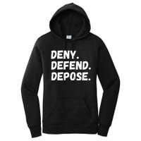 Deny Defend Depose Women's Pullover Hoodie