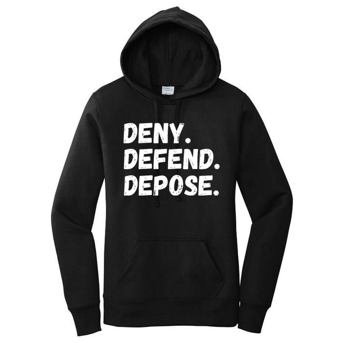 Deny Defend Depose Women's Pullover Hoodie