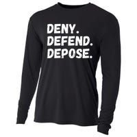 Deny Defend Depose Cooling Performance Long Sleeve Crew