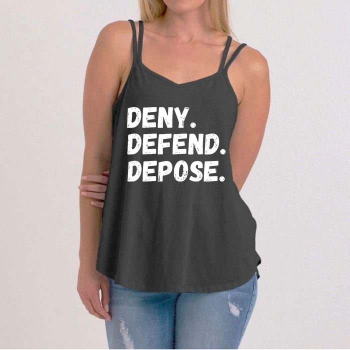 Deny Defend Depose Women's Strappy Tank