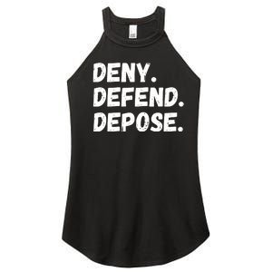 Deny Defend Depose Women's Perfect Tri Rocker Tank