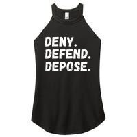 Deny Defend Depose Women's Perfect Tri Rocker Tank