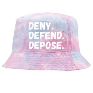 Deny Defend Depose Tie-Dyed Bucket Hat