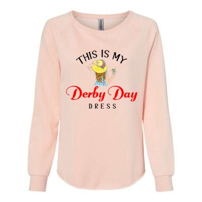 Derby Day Derby Kentucky Horse Derby Dress Womens California Wash Sweatshirt