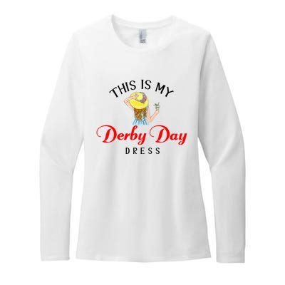 Derby Day Derby Kentucky Horse Derby Dress Womens CVC Long Sleeve Shirt