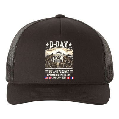 Dday Dwight D. Eisenhower Quote Dday 80th Anniversary Gift Yupoong Adult 5-Panel Trucker Hat