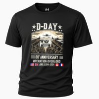 Dday Dwight D. Eisenhower Quote Dday 80th Anniversary Gift Cooling Performance Crew T-Shirt