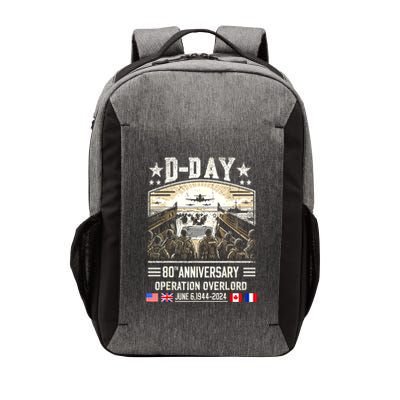Dday Dwight D. Eisenhower Quote Dday 80th Anniversary Gift Vector Backpack
