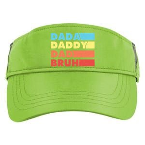 Dada Daddy Dad Bruh Adult Drive Performance Visor