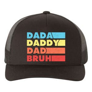 Dada Daddy Dad Bruh Yupoong Adult 5-Panel Trucker Hat