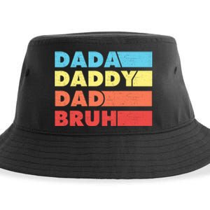 Dada Daddy Dad Bruh Sustainable Bucket Hat