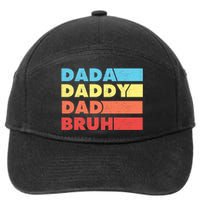 Dada Daddy Dad Bruh 7-Panel Snapback Hat