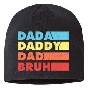 Dada Daddy Dad Bruh Sustainable Beanie