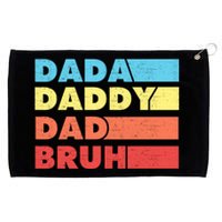 Dada Daddy Dad Bruh Grommeted Golf Towel