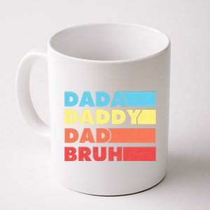 Dada Daddy Dad Bruh Coffee Mug