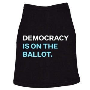 Democracy Docket Democracy Is On The Ballot Doggie Tank