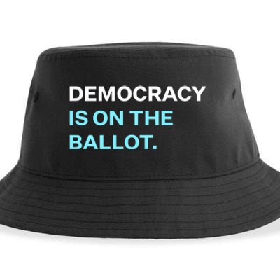 Democracy Docket Democracy Is On The Ballot Sustainable Bucket Hat