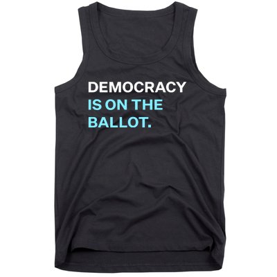 Democracy Docket Democracy Is On The Ballot Tank Top