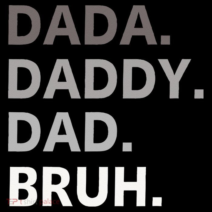 Dada Daddy Dad Bruh Fathers Day Funny Father Flexfit Unipanel Trucker Cap