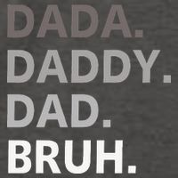 Dada Daddy Dad Bruh Fathers Day Funny Father Vector Backpack