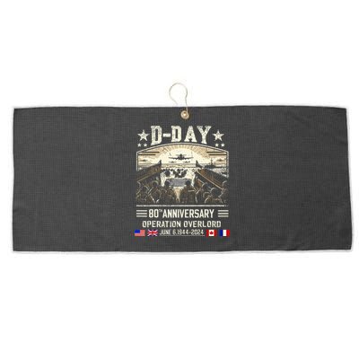 Dday Dwight D. Eisenhower Large Microfiber Waffle Golf Towel