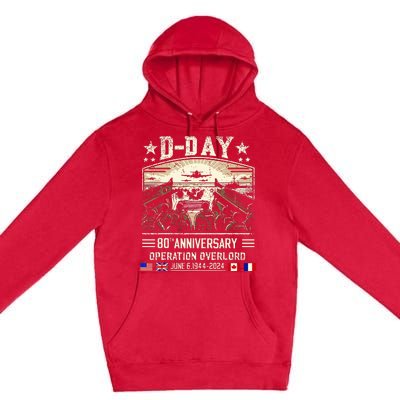 Dday Dwight D. Eisenhower Premium Pullover Hoodie