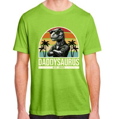 Dino Dad Daddysaurus New Dad 2025 Adult Dinosaur Dad Gift Adult ChromaSoft Performance T-Shirt