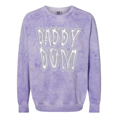 Daddy Dom Colorblast Crewneck Sweatshirt