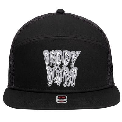 Daddy Dom 7 Panel Mesh Trucker Snapback Hat