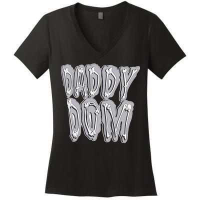Daddy Dom Women's V-Neck T-Shirt