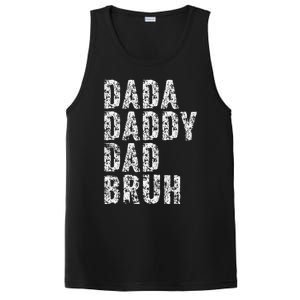 Dada Daddy Dad Bruh Funny Papa Gift Father Day PosiCharge Competitor Tank