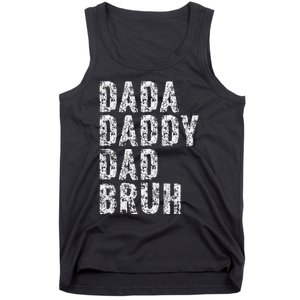 Dada Daddy Dad Bruh Funny Papa Gift Father Day Tank Top