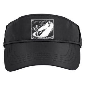 Deny Defend Depose Adult Drive Performance Visor