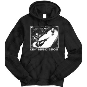 Deny Defend Depose Tie Dye Hoodie