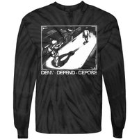 Deny Defend Depose Tie-Dye Long Sleeve Shirt