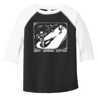 Deny Defend Depose Toddler Fine Jersey T-Shirt