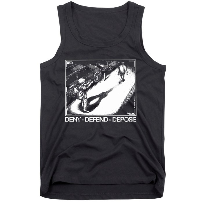 Deny Defend Depose Tank Top