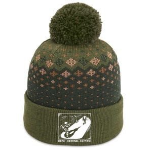 Deny Defend Depose The Baniff Cuffed Pom Beanie