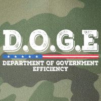 Doge D.O.G.E. Department Of Government Efficiency Legacy Tie Dye Trucker Hat