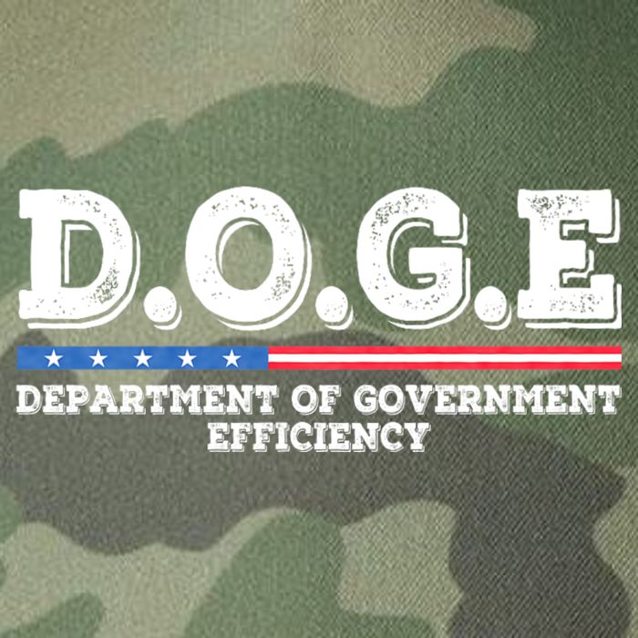 Doge D.O.G.E. Department Of Government Efficiency Legacy Tie Dye Trucker Hat