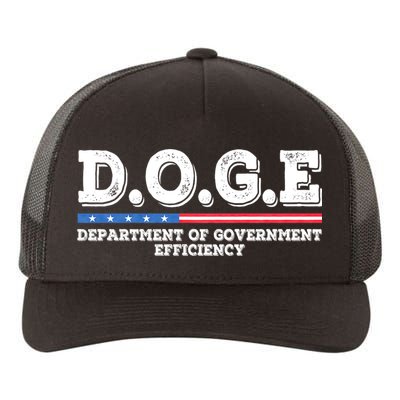 Doge D.O.G.E. Department Of Government Efficiency Yupoong Adult 5-Panel Trucker Hat