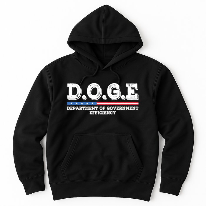 Doge D.O.G.E. Department Of Government Efficiency Hoodie