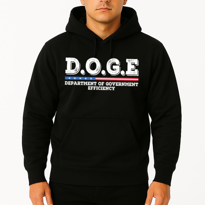 Doge D.O.G.E. Department Of Government Efficiency Hoodie